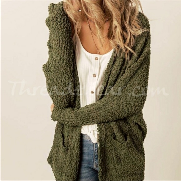 Boutique Popcorn Cardigan mult sizes New - Picture 3 of 7